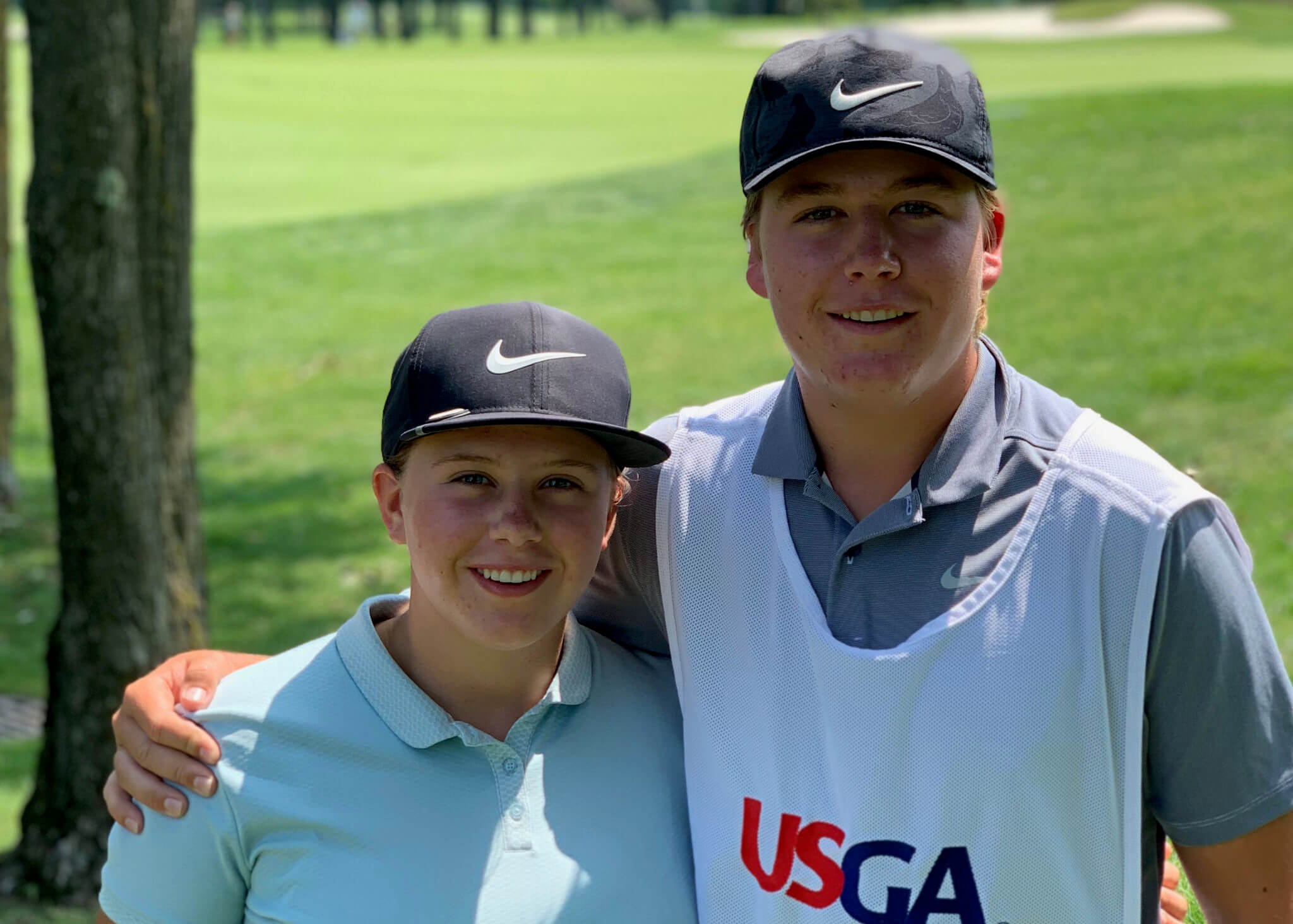 U.S. Junior Amateur champ Preston Summerhays on the bag for sister ...