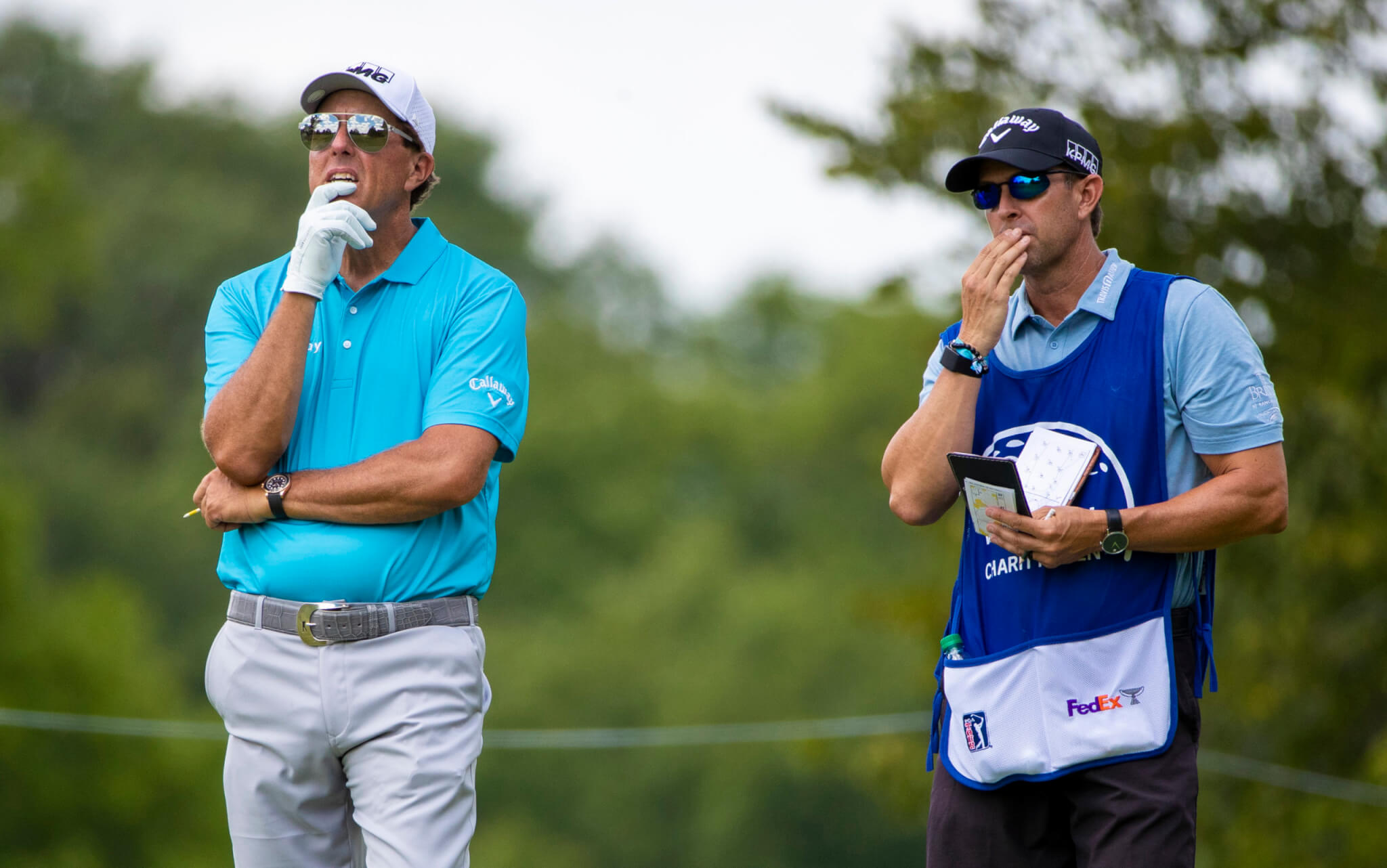 Photos: Caddies at the 2020 Workday Charity Open - Caddie Network